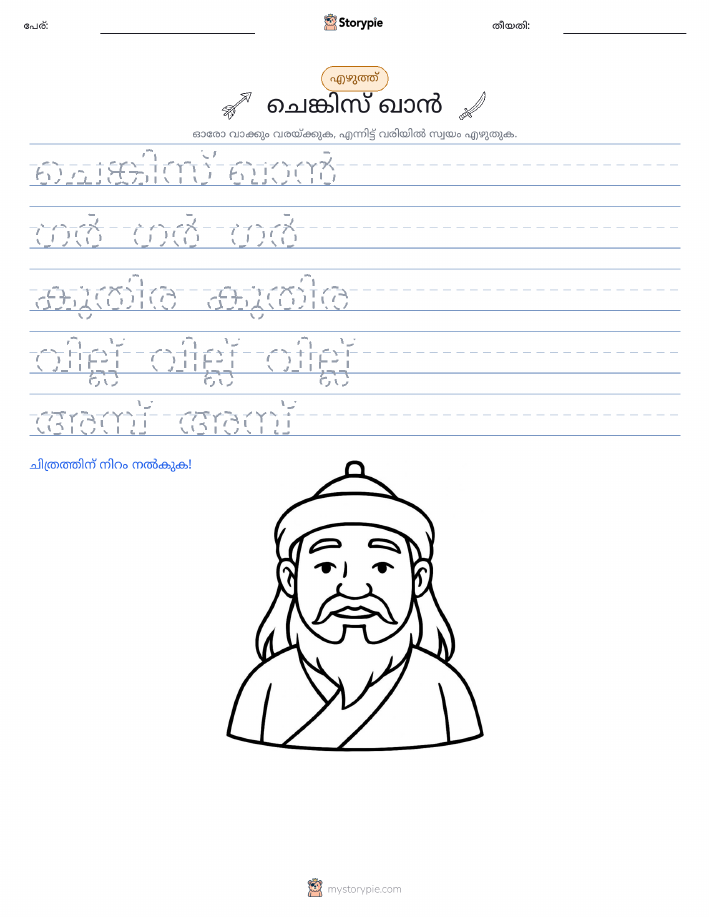 എഴുത്ത് പരിശീലനം
