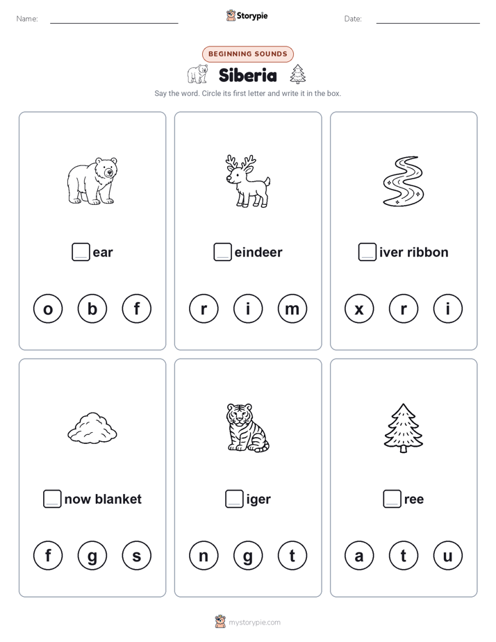 Beginning Sounds