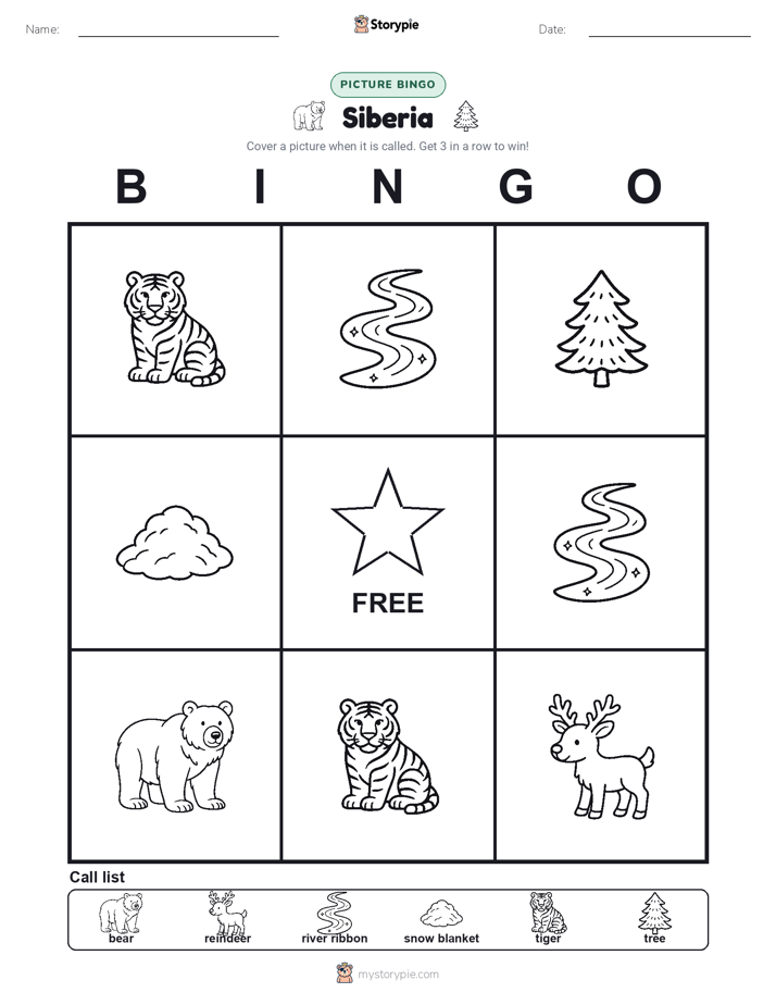 Picture Bingo