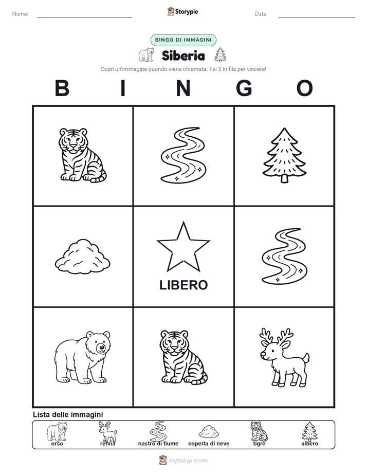 Bingo delle Immagini