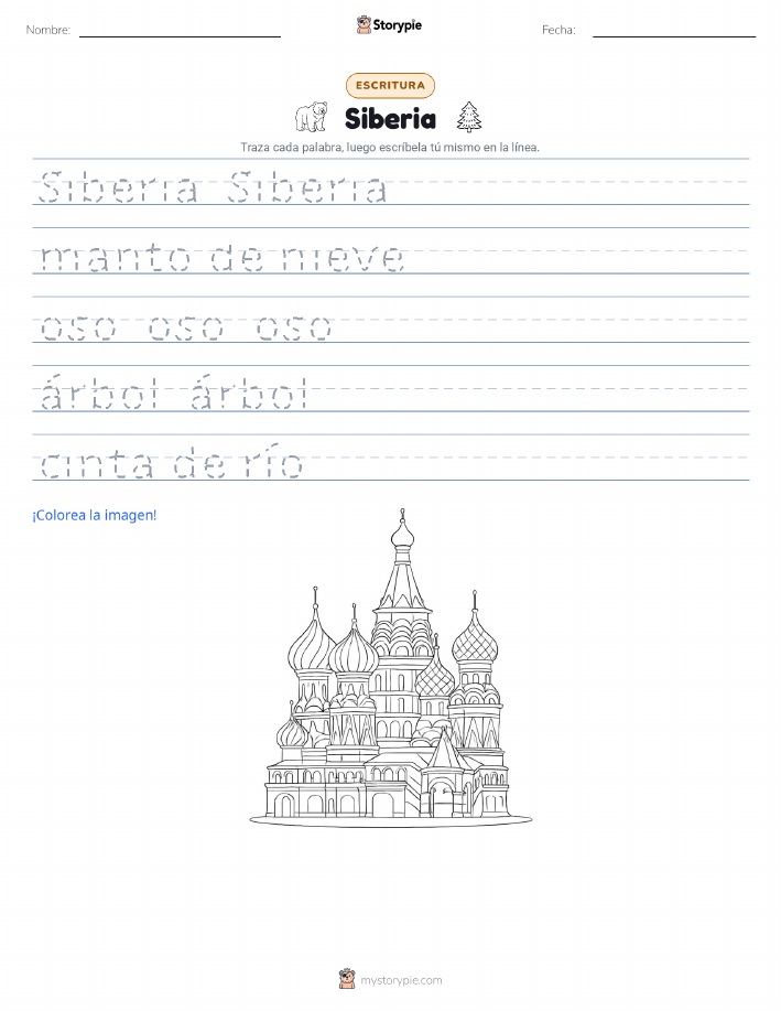 Práctica de Escritura