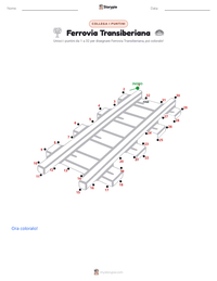 Anteprima della scheda stampabile di Ferrovia Transiberiana