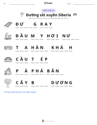 Xem trước tài liệu in sẵn Đường sắt xuyên Siberia