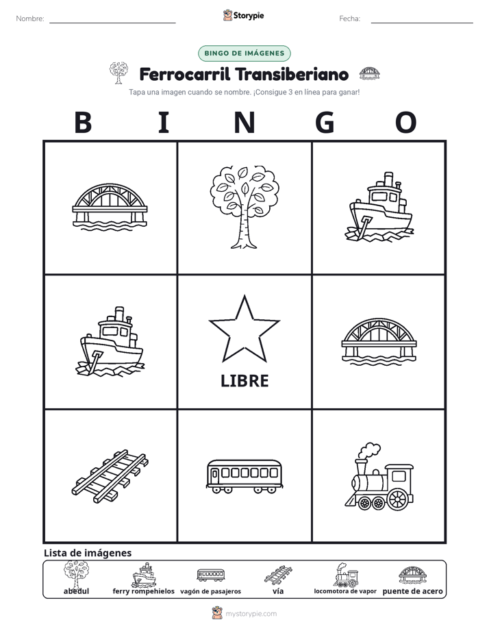 Bingo de Imágenes