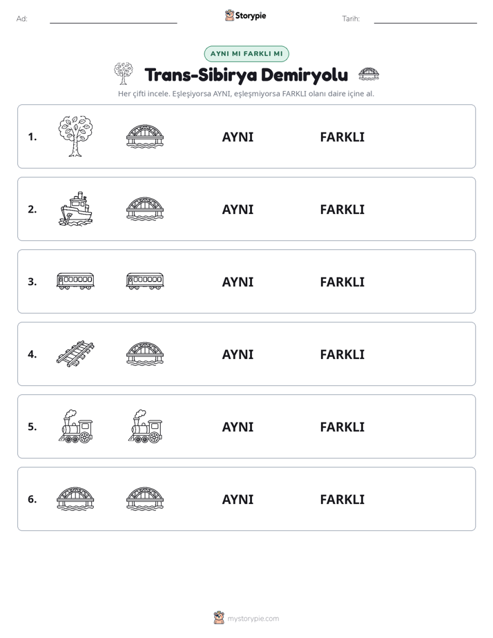 Aynı mı Farklı mı