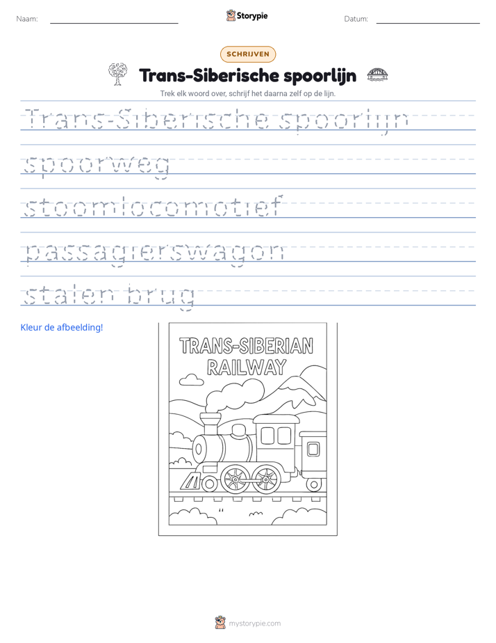 Schrijf Oefening