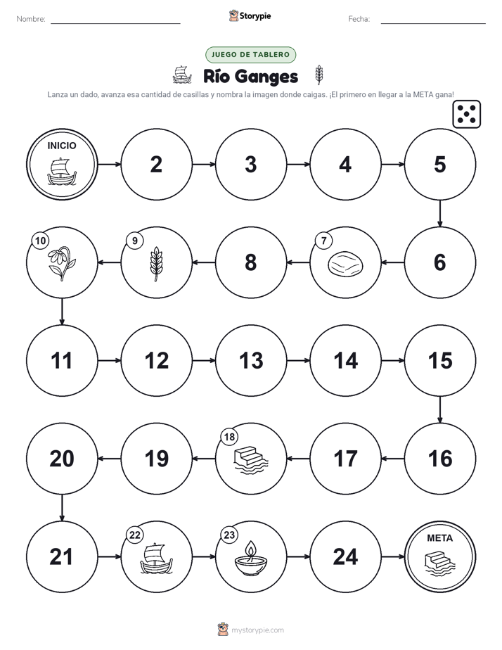 Juego de Rueda y Avanza
