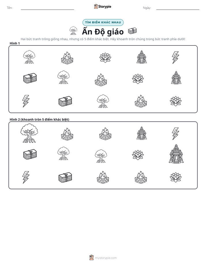 Tìm Sự Khác Biệt