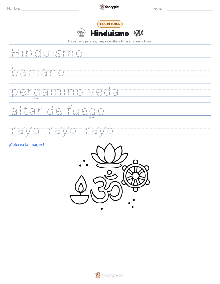 Práctica de Escritura