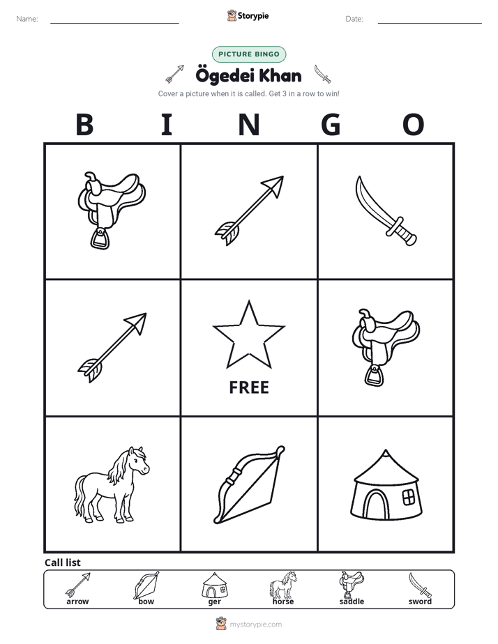 Picture Bingo