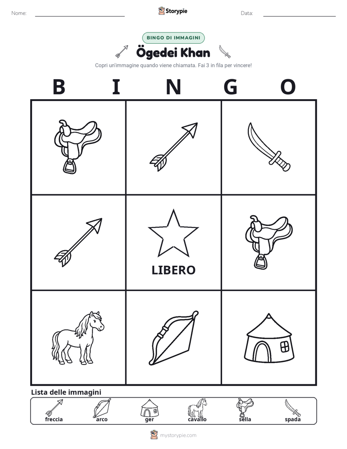 Bingo delle Immagini
