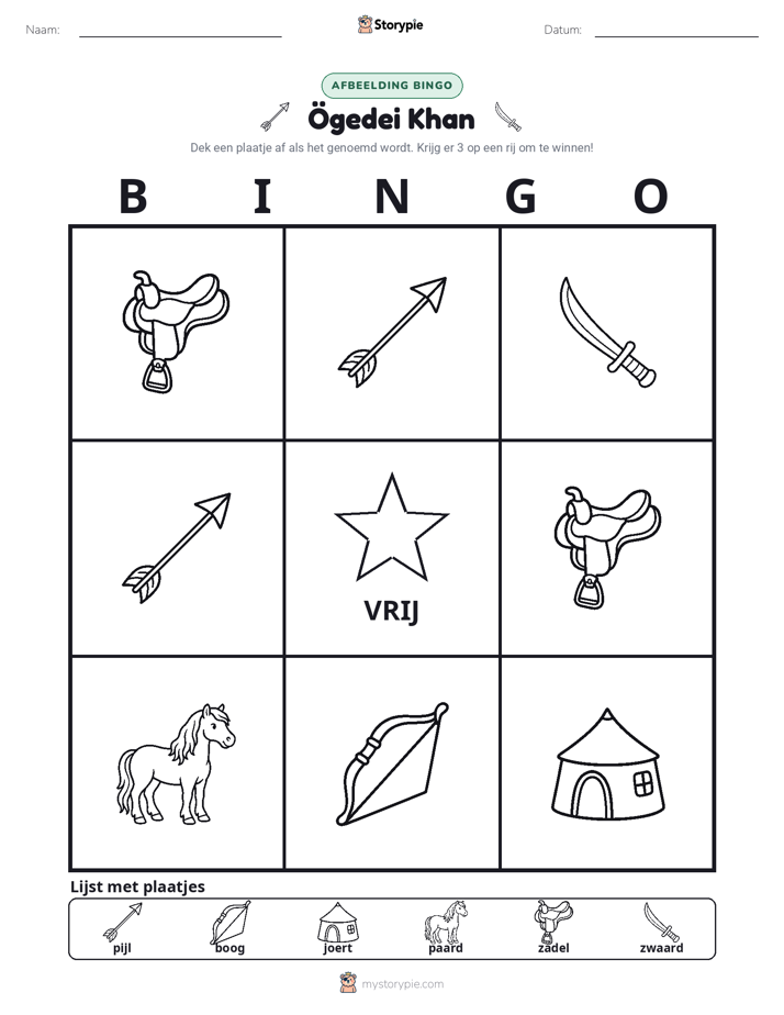Afbeelding Bingo