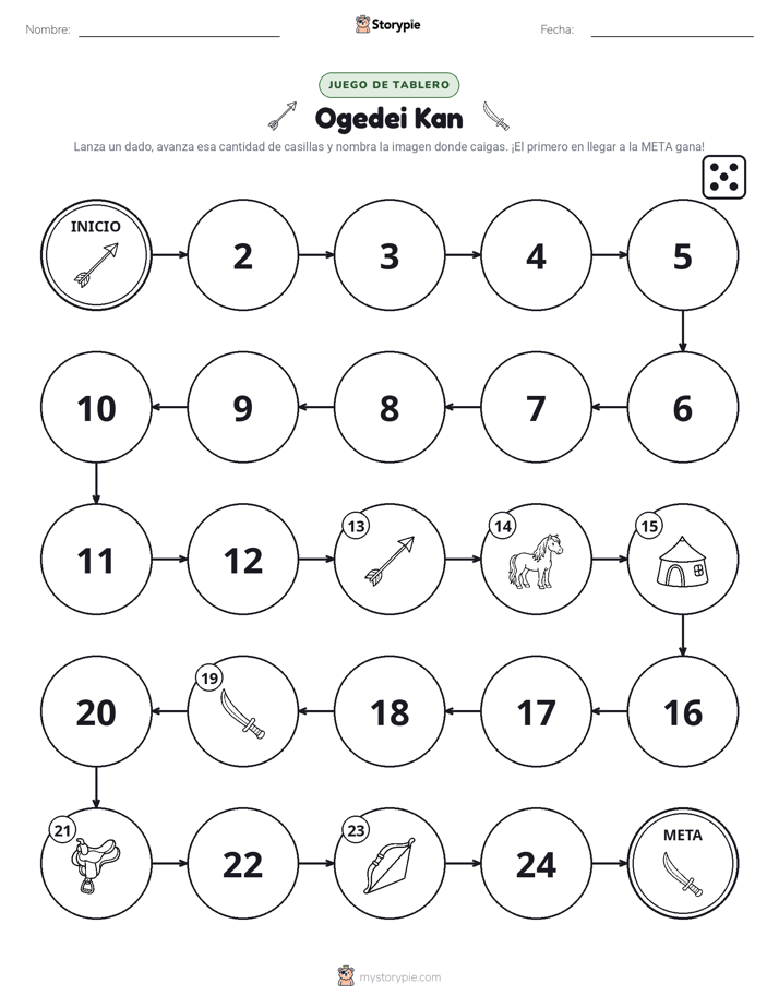 Juego de Rueda y Avanza