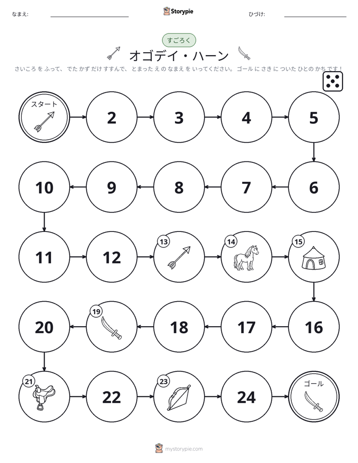ロール＆ムーブゲーム