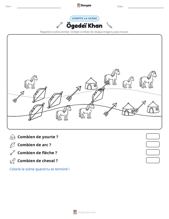 Scène de Comptage