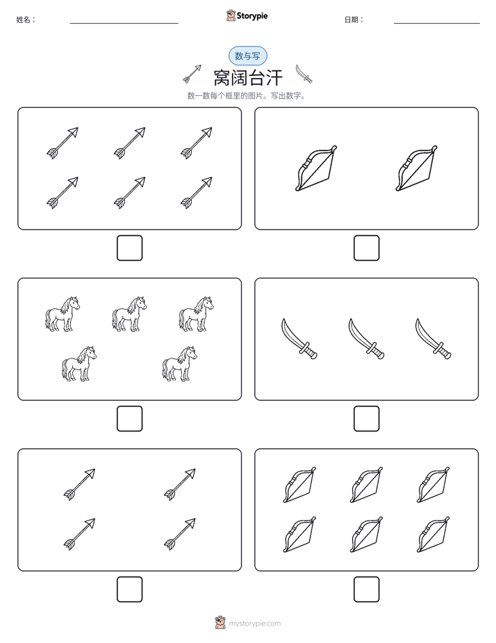 计数与书写