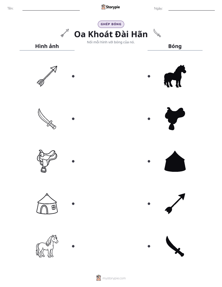 Ghép Hình Bóng