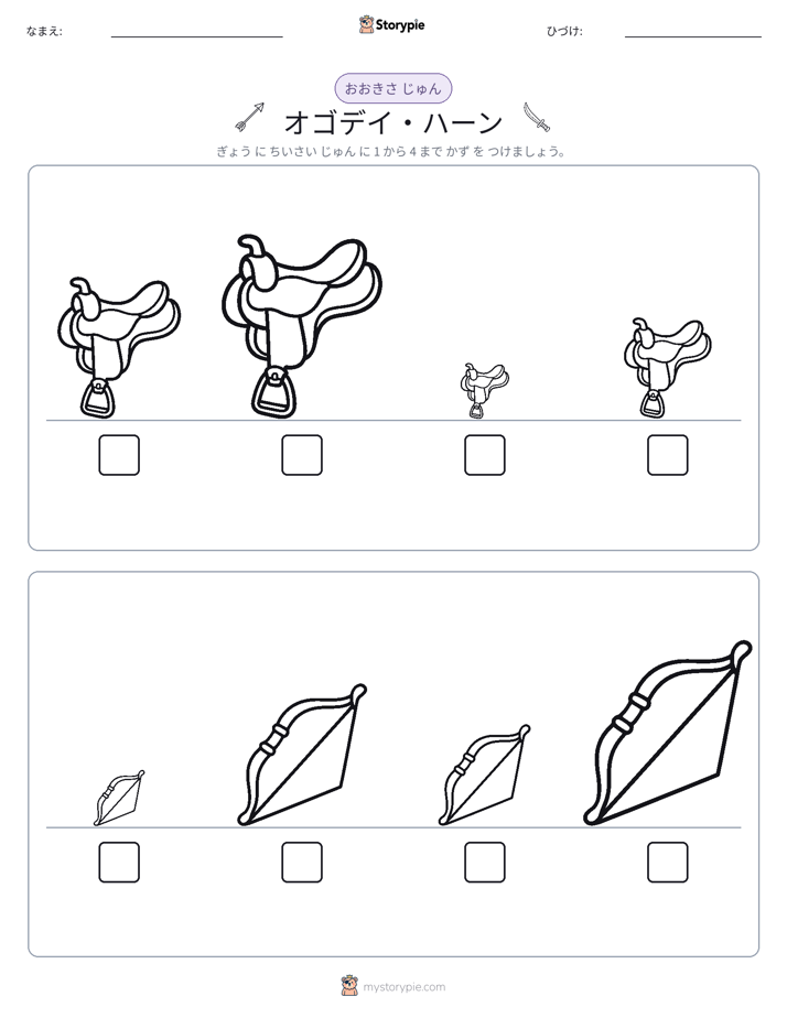 サイズ順