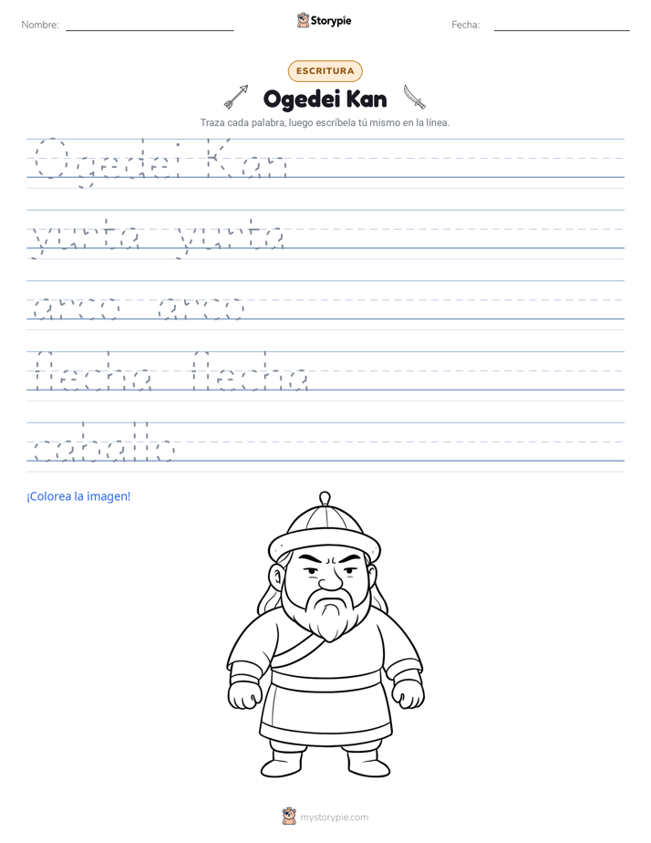 Práctica de Escritura