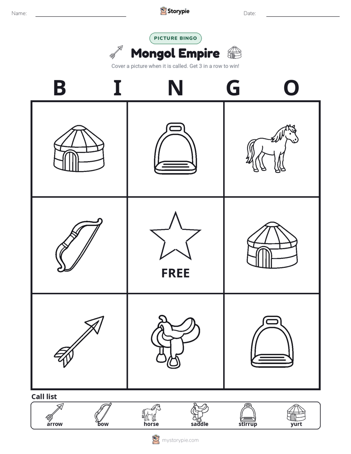 Picture Bingo