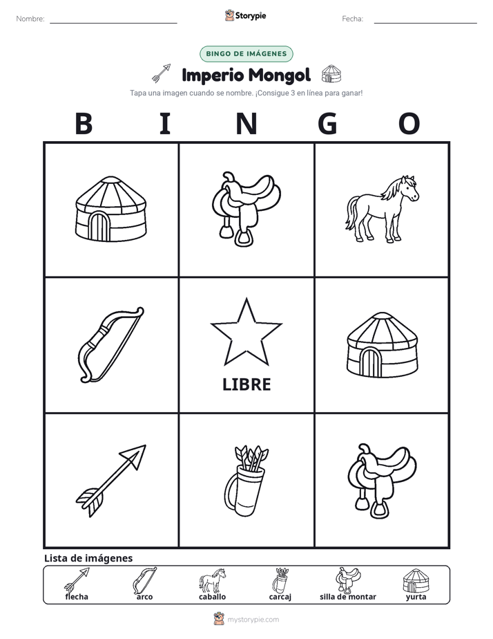 Bingo de Imágenes