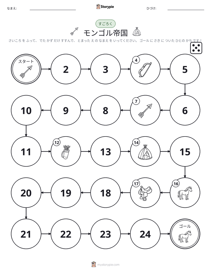 ロール＆ムーブゲーム