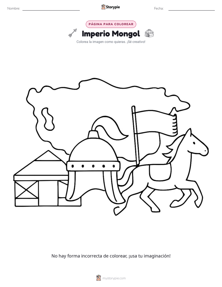 Página para Colorear