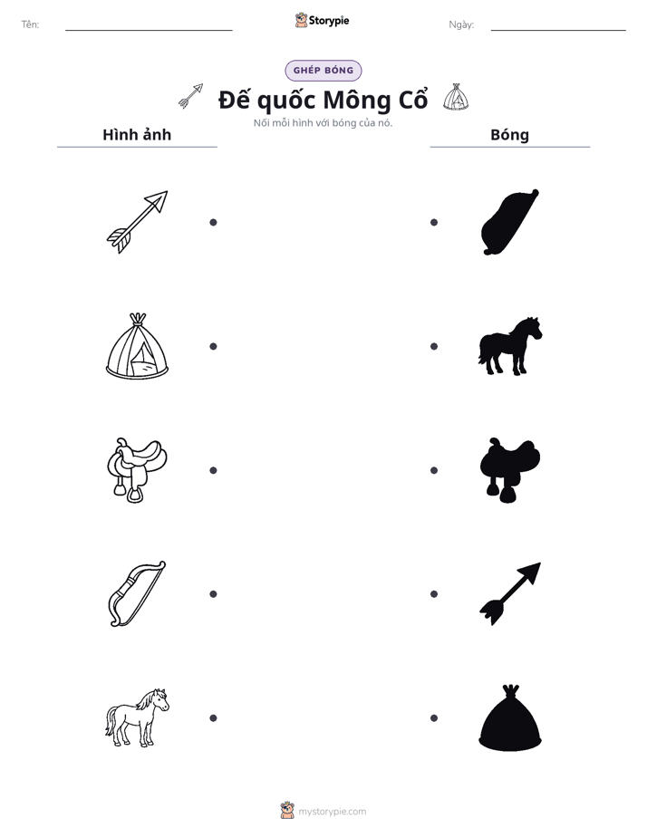 Ghép Hình Bóng
