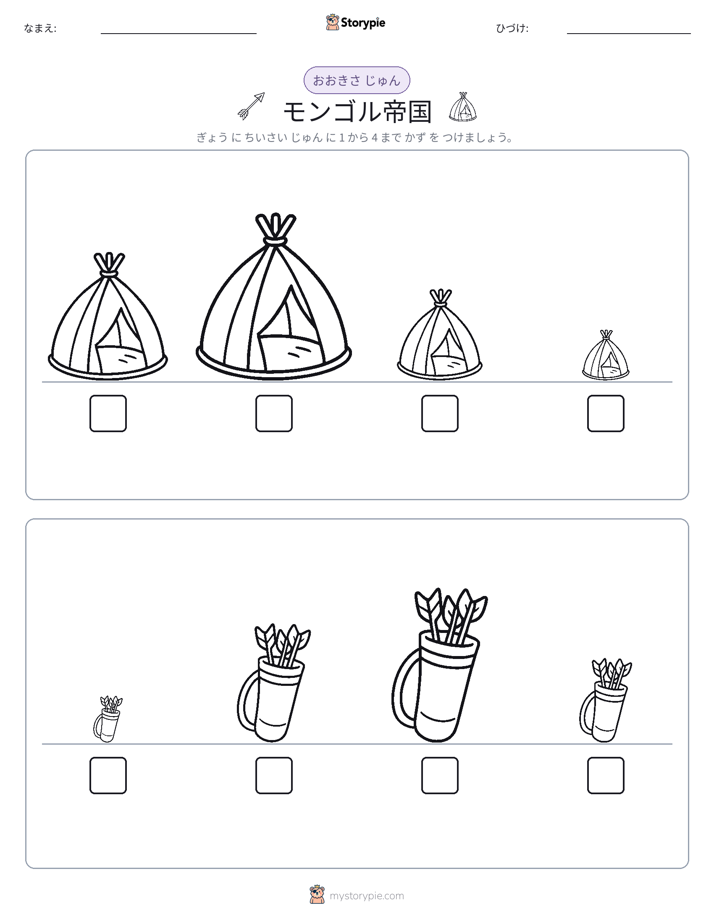 サイズ順