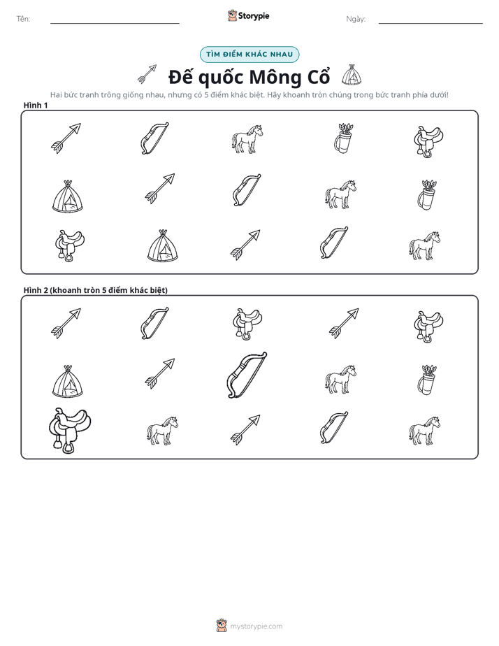 Tìm Sự Khác Biệt
