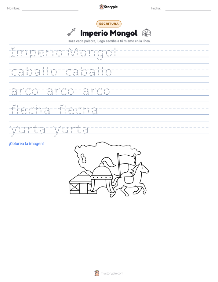 Práctica de Escritura