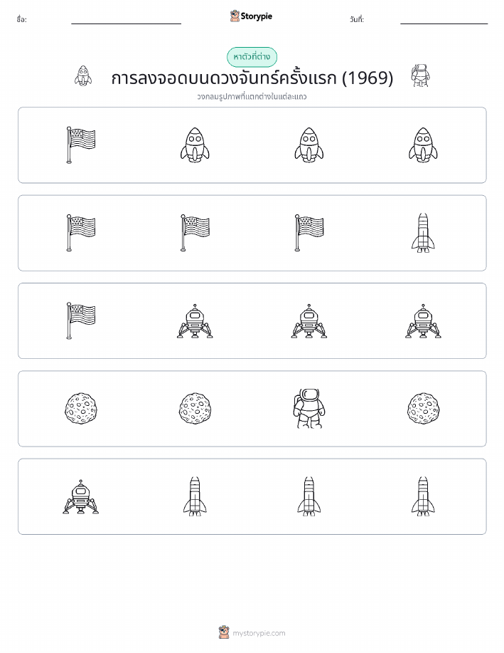 ตัวที่แตกต่าง