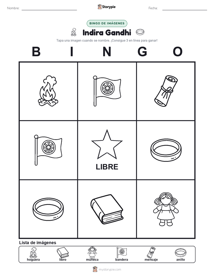 Bingo de Imágenes