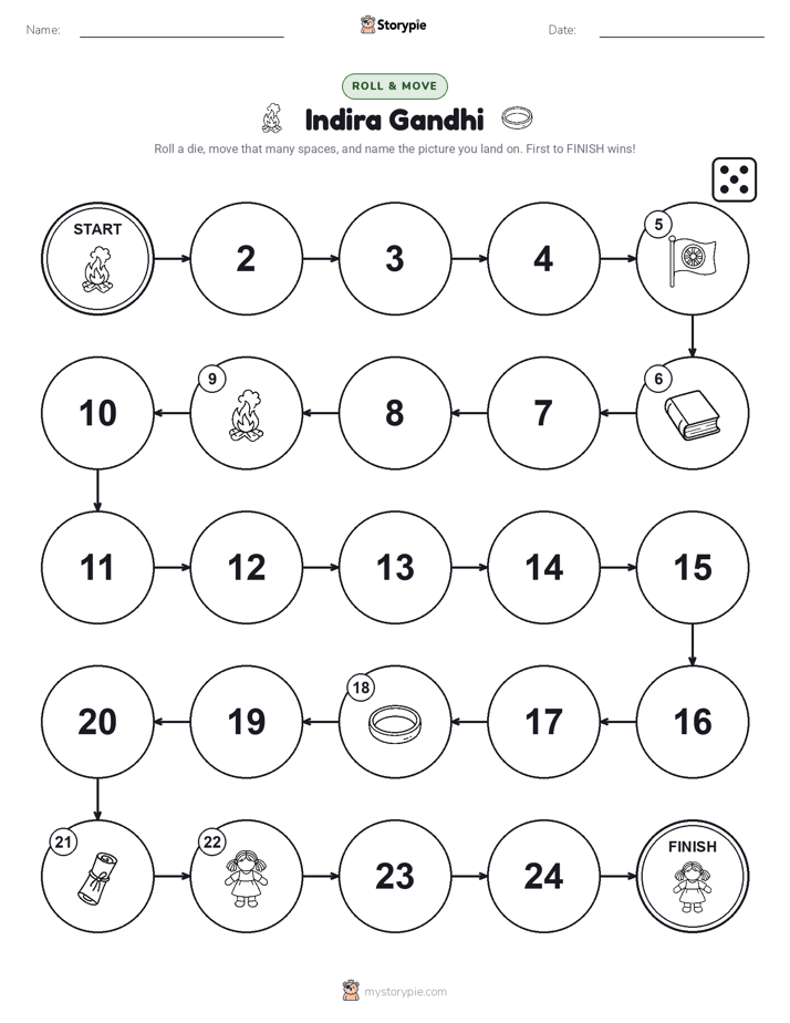 Roll & Move Game