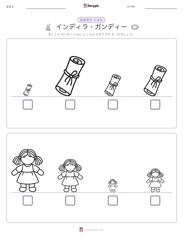 サイズ順