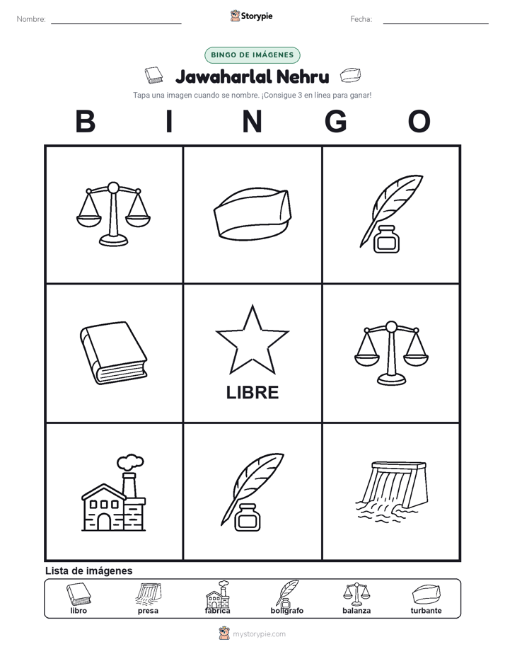 Bingo de Imágenes