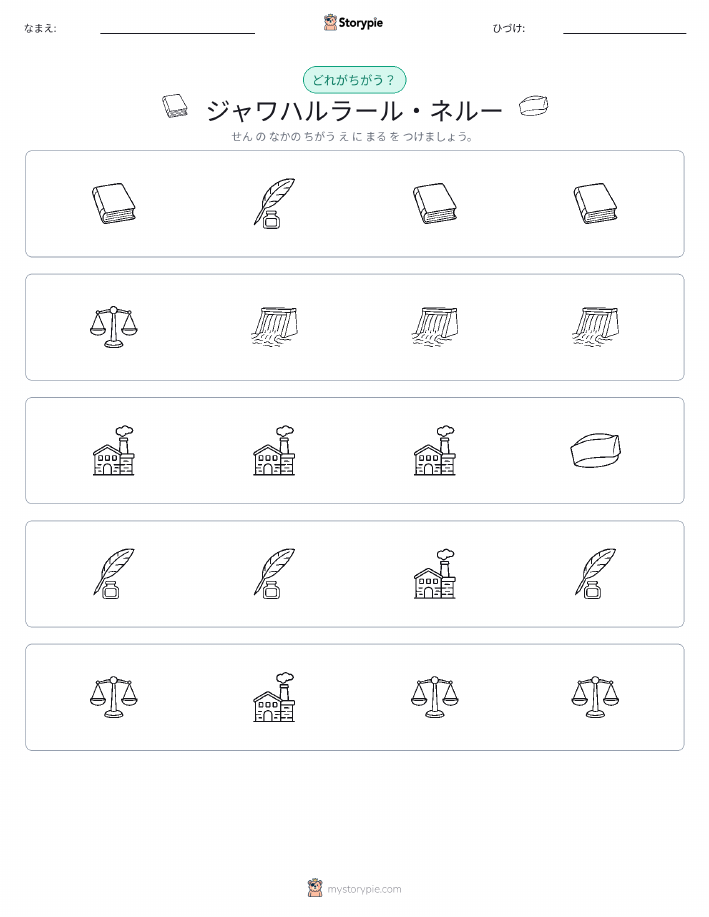 異なるものを見つけよう