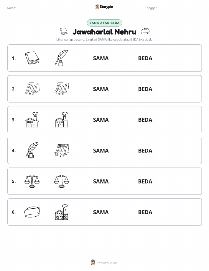 Sama atau Berbeda