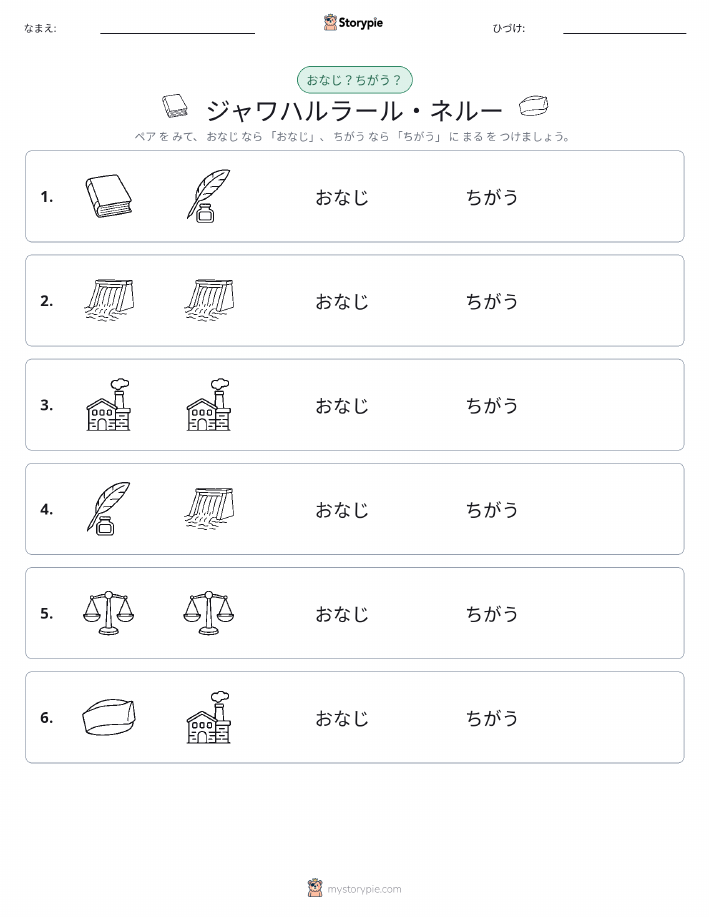 同じか違うか