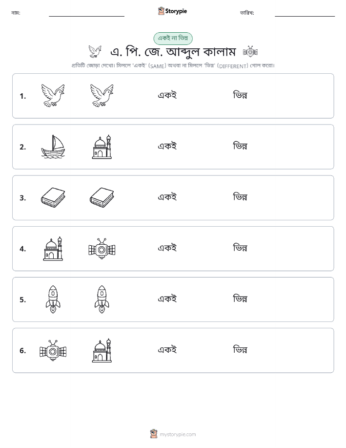 একই বা ভিন্ন