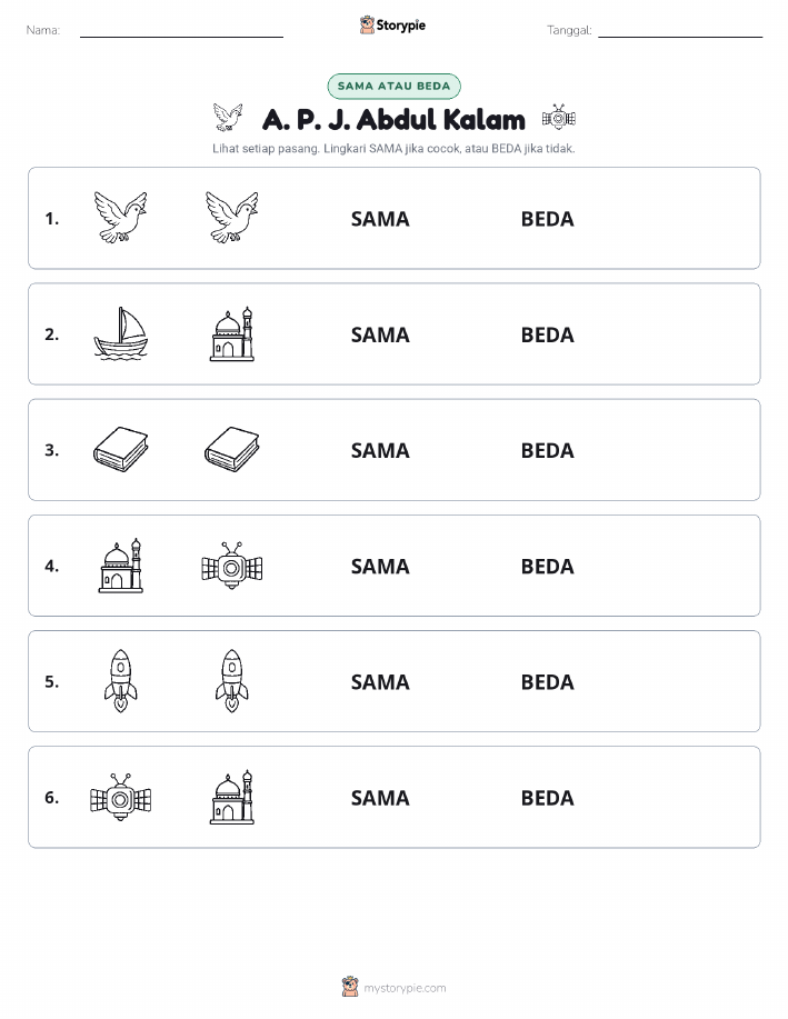 Sama atau Berbeda