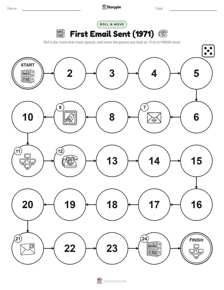 Roll & Move Game