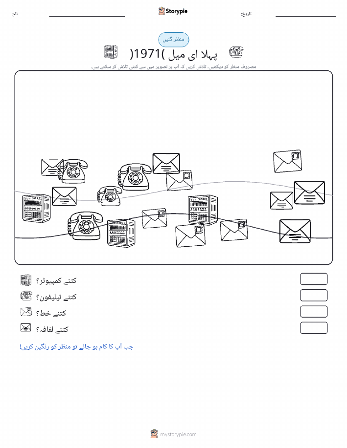 گنتی کا منظر