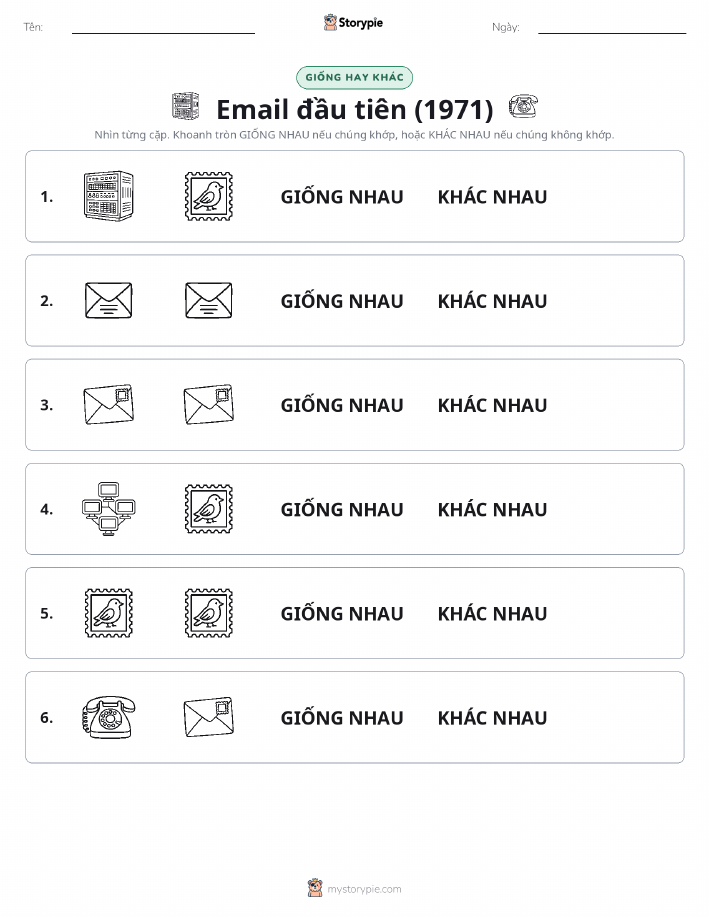Giống Hay Khác