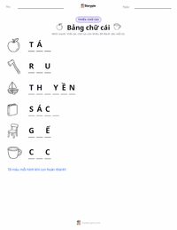 Xem trước tài liệu in sẵn Bảng chữ cái