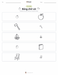 Xem trước tài liệu in sẵn Bảng chữ cái
