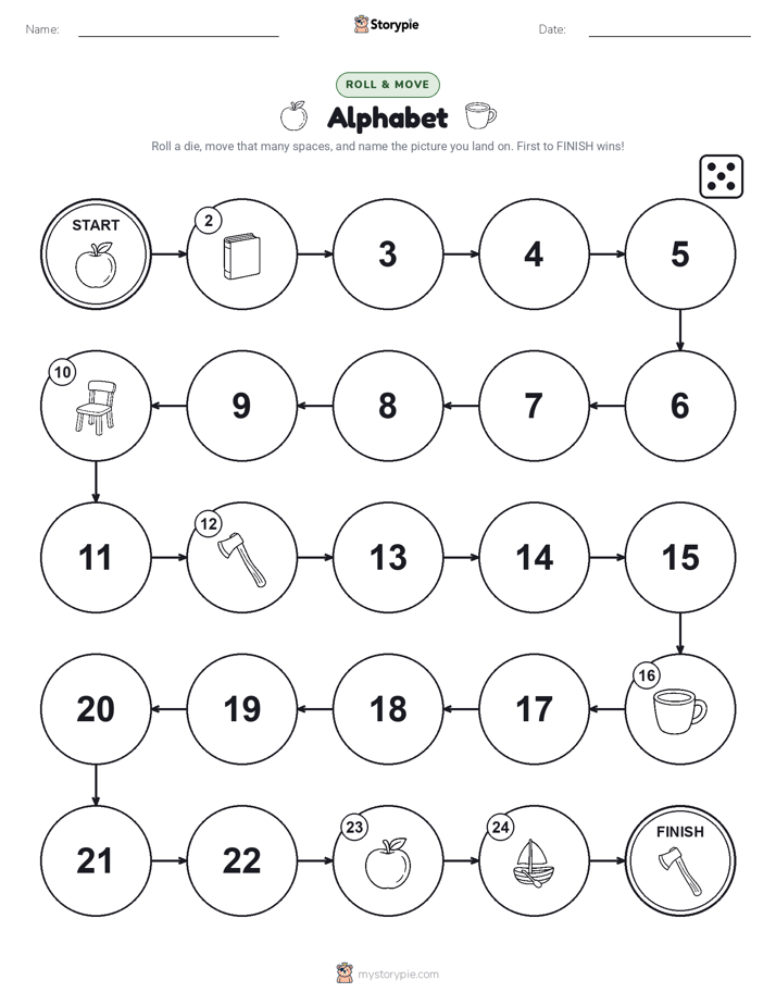 Roll & Move Game
