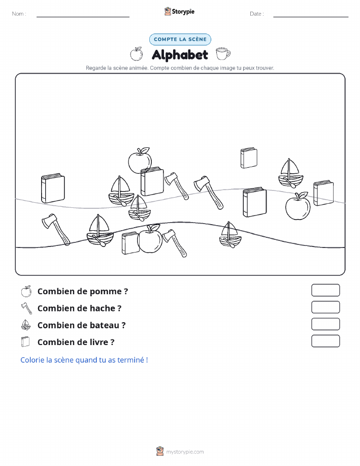 Scène de Comptage