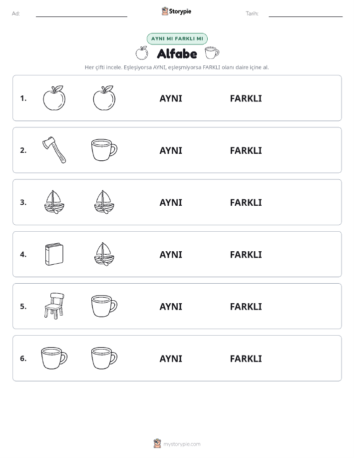 Aynı mı Farklı mı