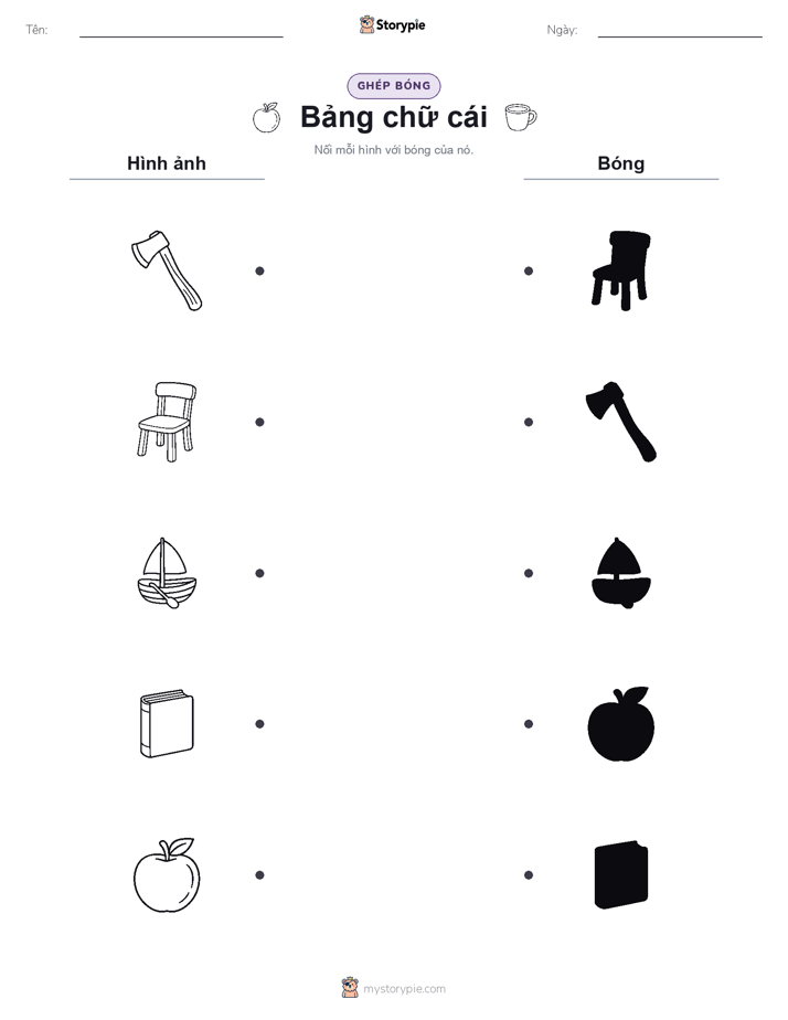 Ghép Hình Bóng